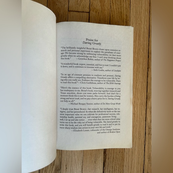 2/$10 Daring Greatly by Brene Brown📚 - Picture 3 of 6